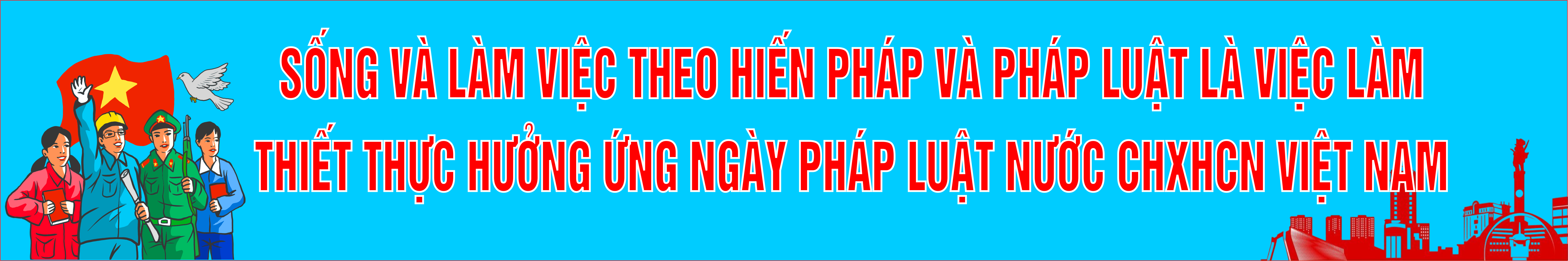 Hưởng ứng ngày pháp luật nước Cộng hòa xã hội chủ